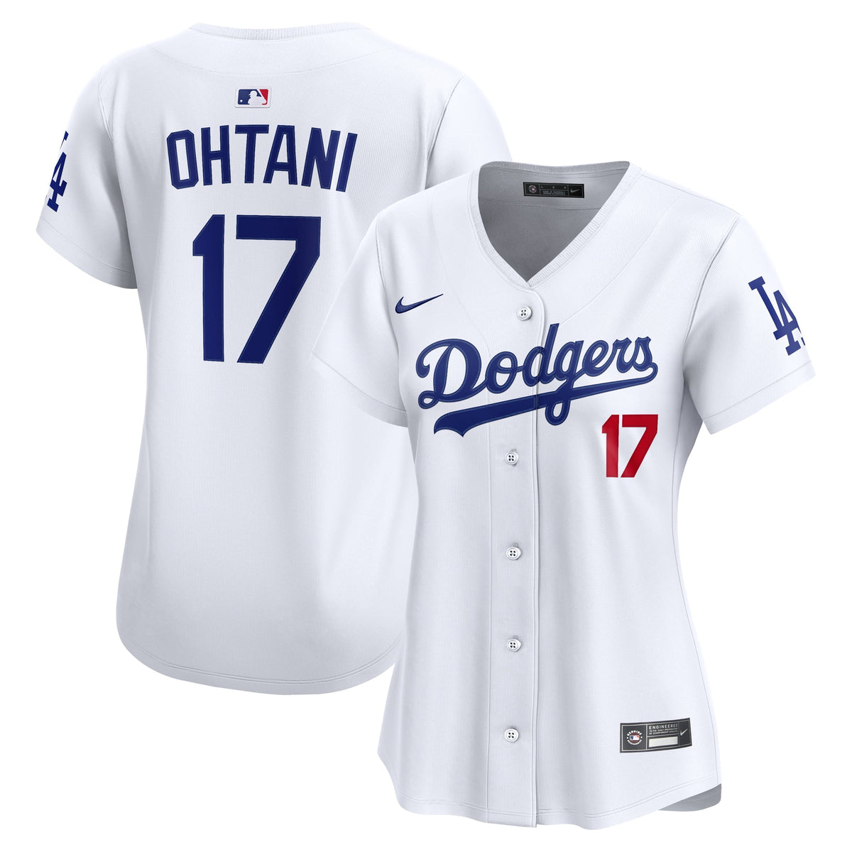 Women's Los Angeles Dodgers Shohei Ohtani Nike White Home Limited Player Jersey