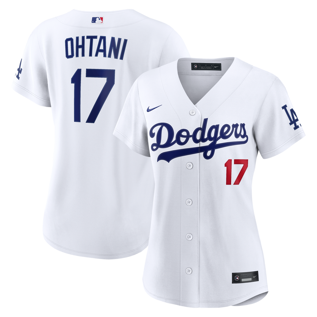 Women's Los Angeles Dodgers Shohei Ohtani Nike White Home Stadium Jersey - 2