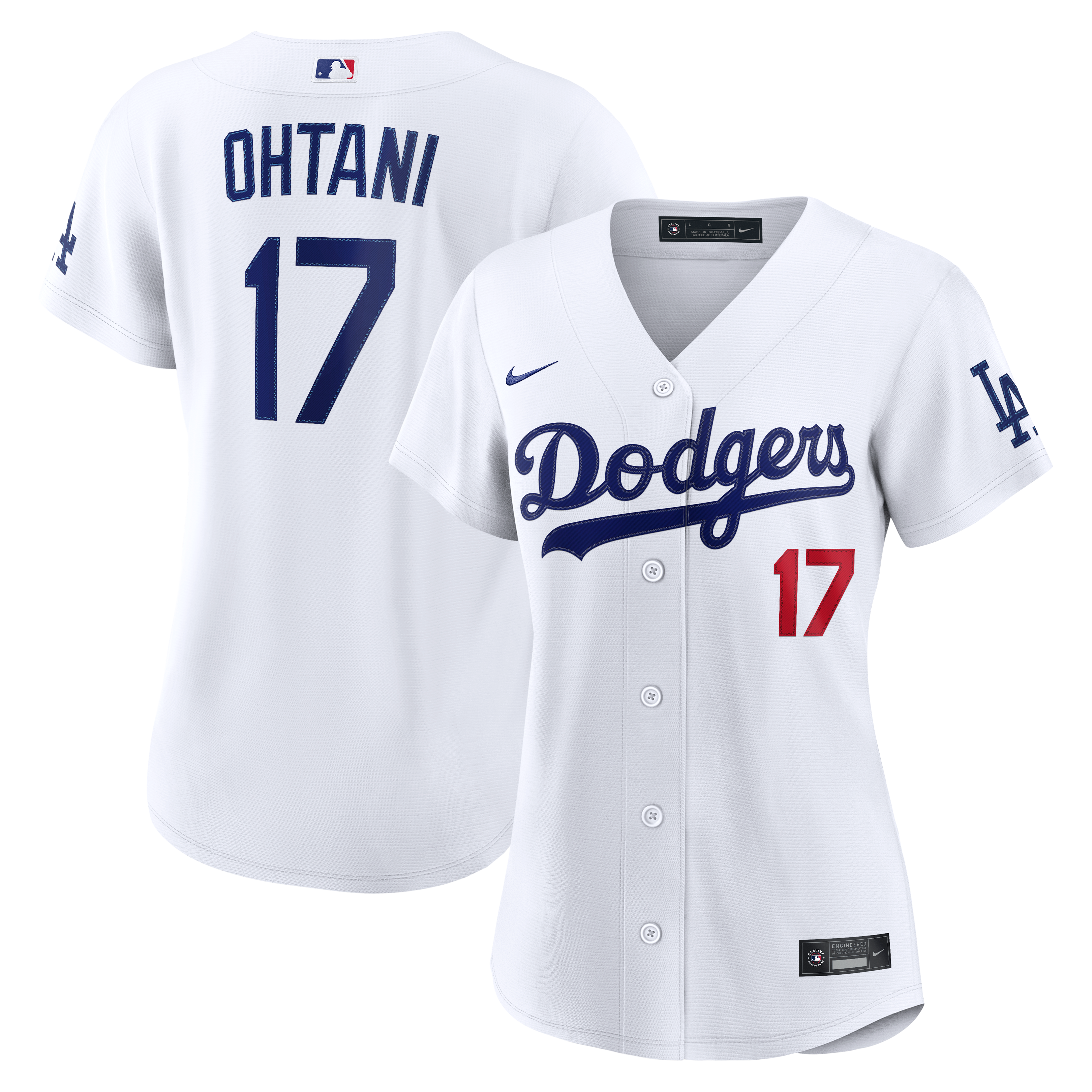 Women's Los Angeles Dodgers Shohei Ohtani Nike White Home Stadium Jersey - 2