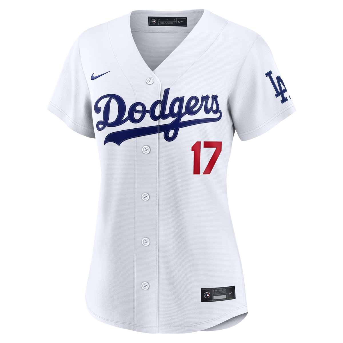 Women's Los Angeles Dodgers Shohei Ohtani Nike White Home Stadium Jersey - 3