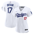 Women's Los Angeles Dodgers Shohei Ohtani Nike White Home Stadium Jersey