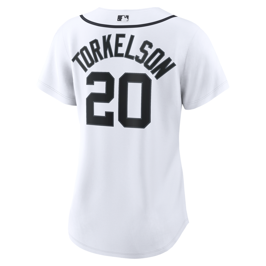 Women's Detroit Tigers Spencer Torkelson Nike White Home Replica Jersey - 4
