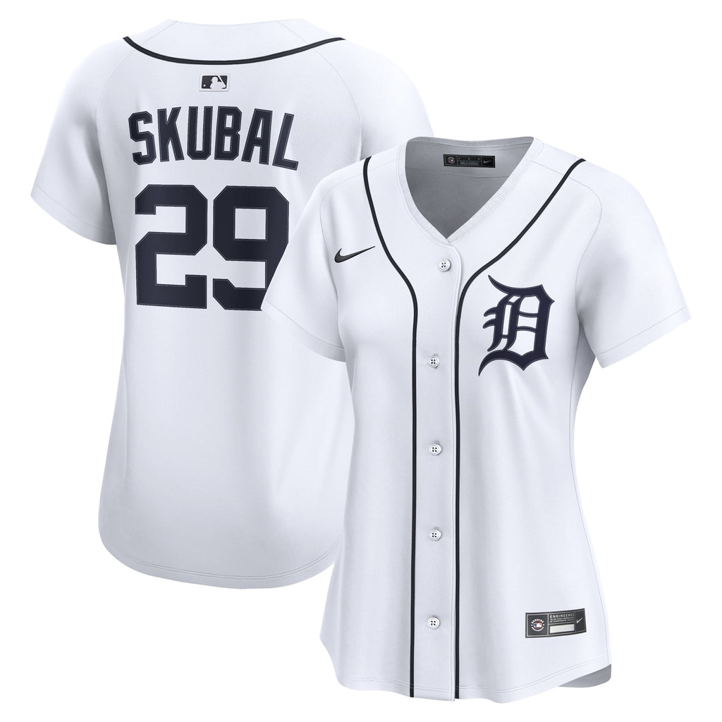Women's Detroit Tigers Tarik Skubal Nike White Home Limited Player Jersey - 2