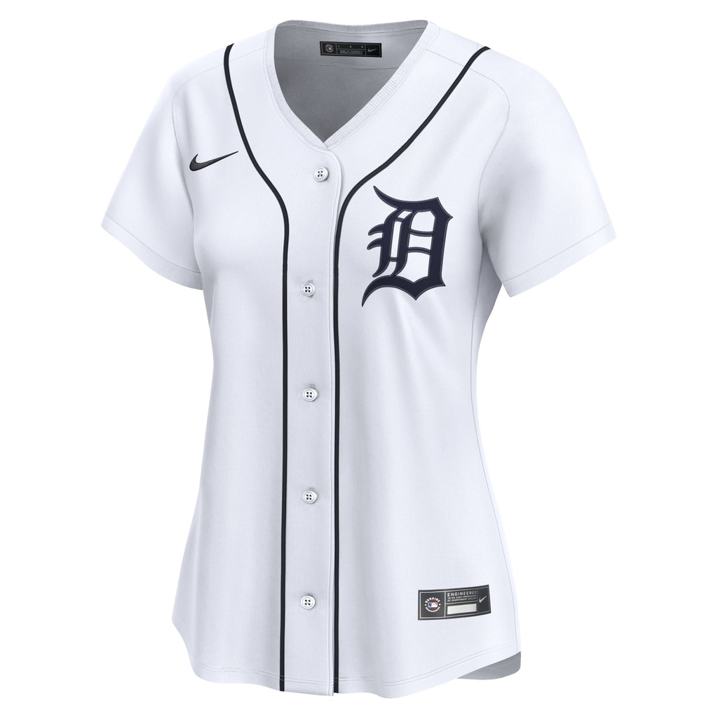 Women's Detroit Tigers Tarik Skubal Nike White Home Limited Player Jersey - 3