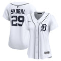 Women's Detroit Tigers Tarik Skubal Nike White Home Limited Player Jersey