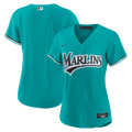 Women's Miami Marlins Nike Teal Alternate Replica Jersey