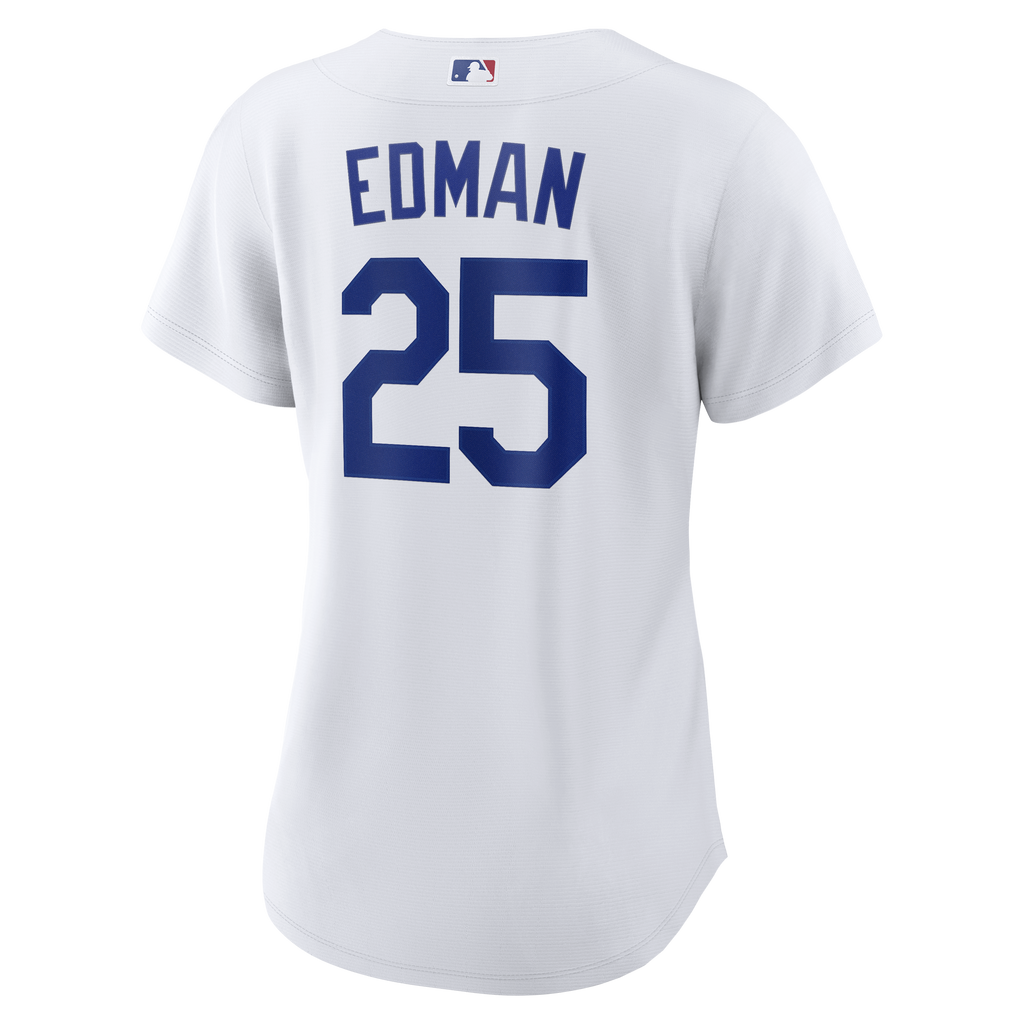 Women's Los Angeles Dodgers Tommy Edman Nike White Home Replica Jersey - 4