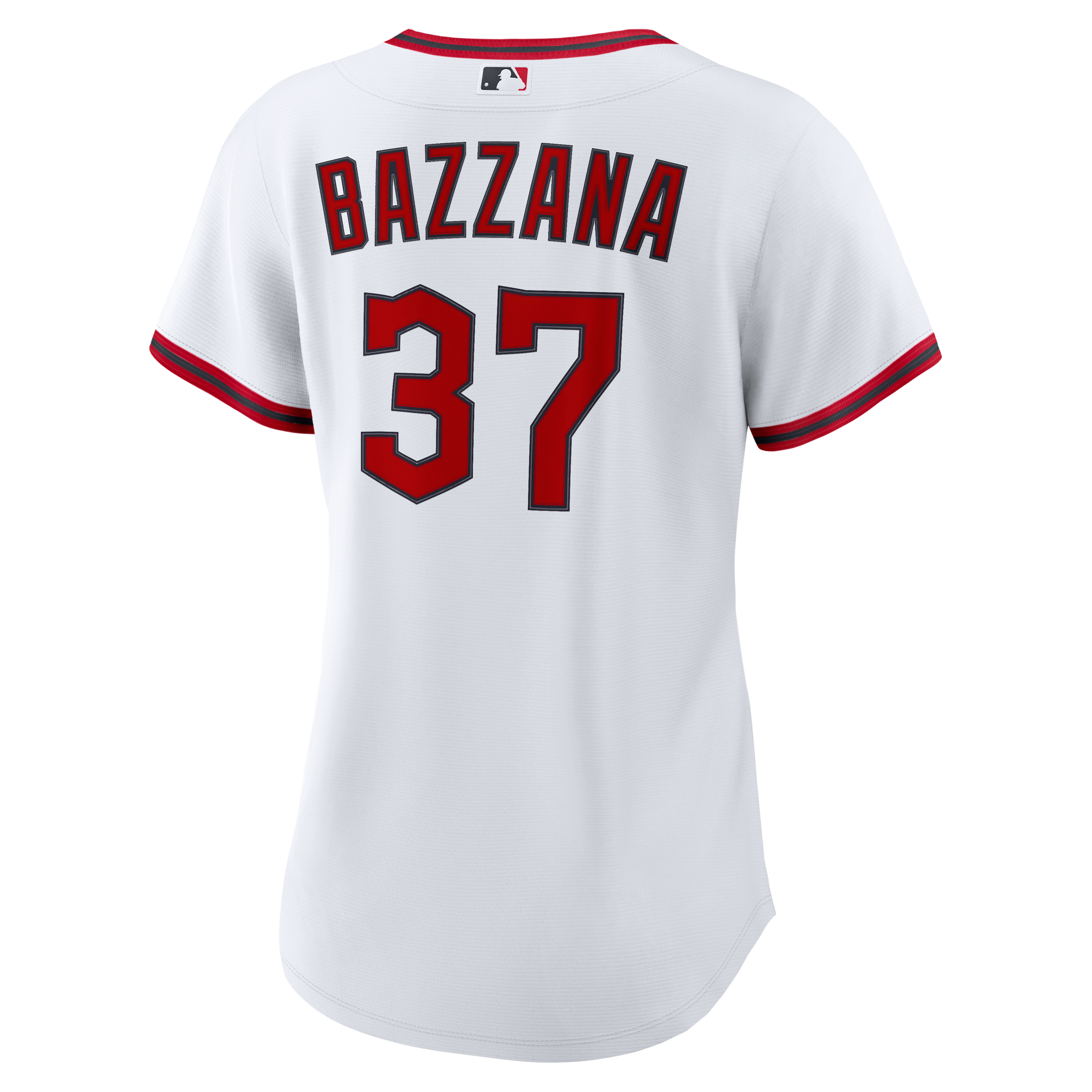 Women's Cleveland Guardians Travis Bazzana Nike White Home Replica Jersey - 4