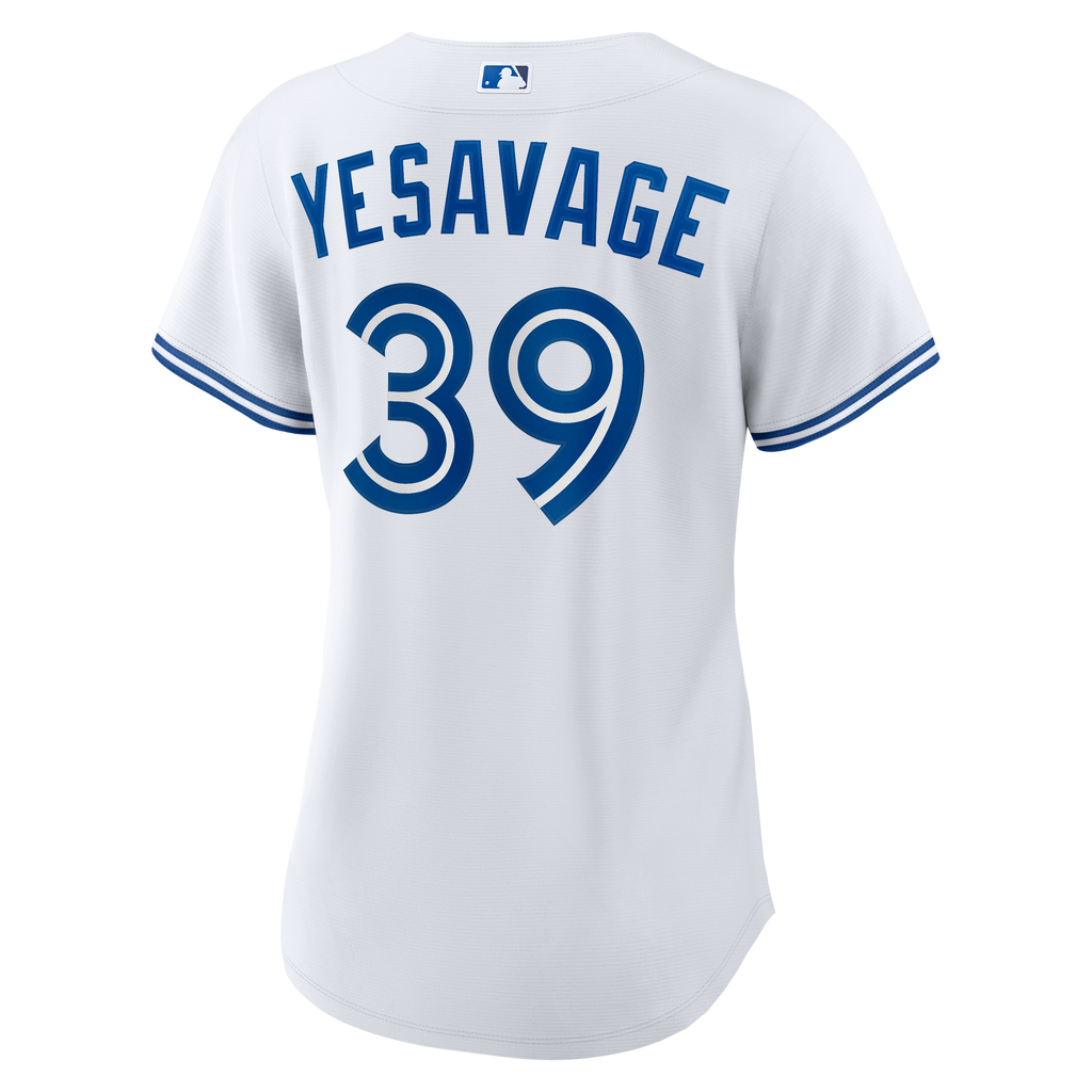 Women's Toronto Blue Jays Trey Yesavage Nike White Home Replica Jersey - 4