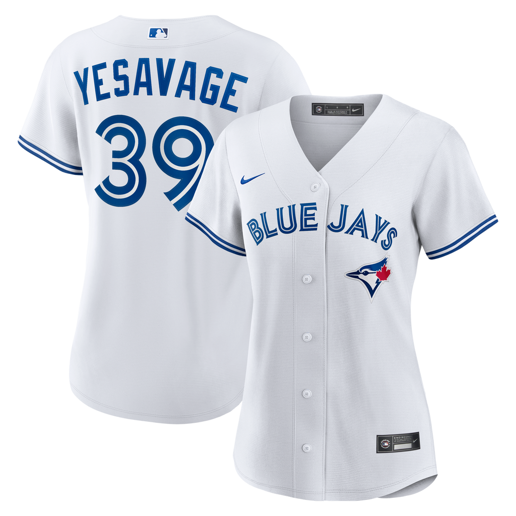 Women's Toronto Blue Jays Trey Yesavage Nike White Home Replica Jersey