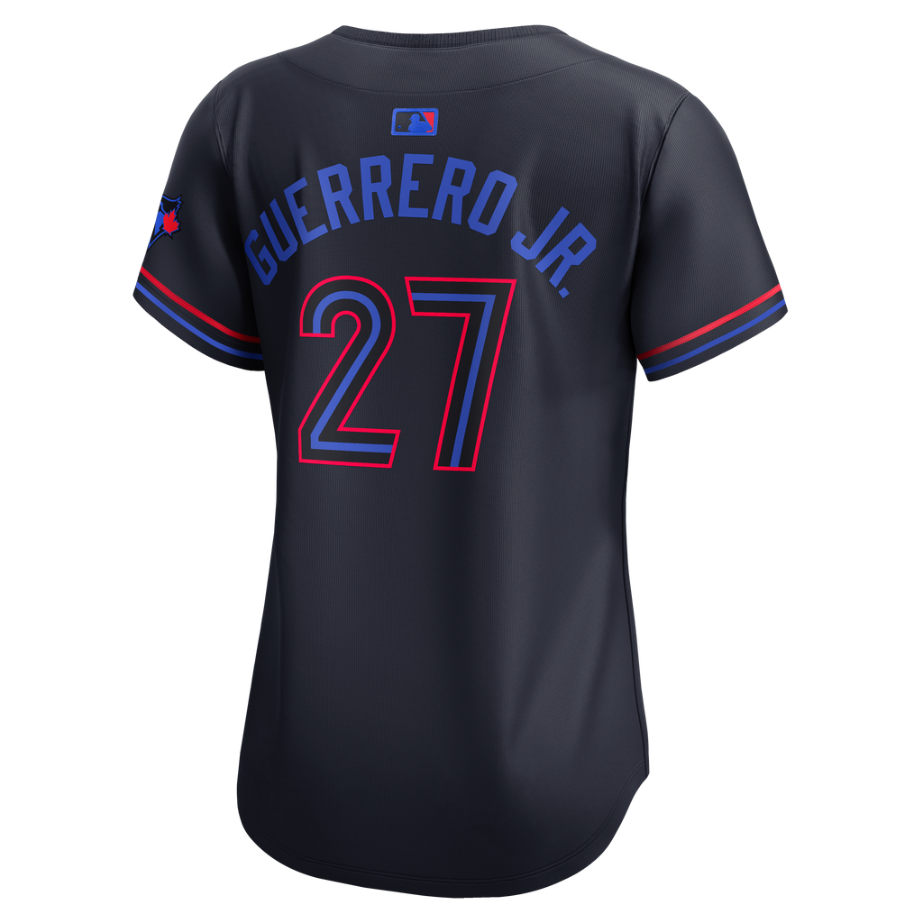 Women's Toronto Blue Jays Vladimir Guerrero Jr. Nike Navy 2024 City Connect Limited Player Jersey - 8