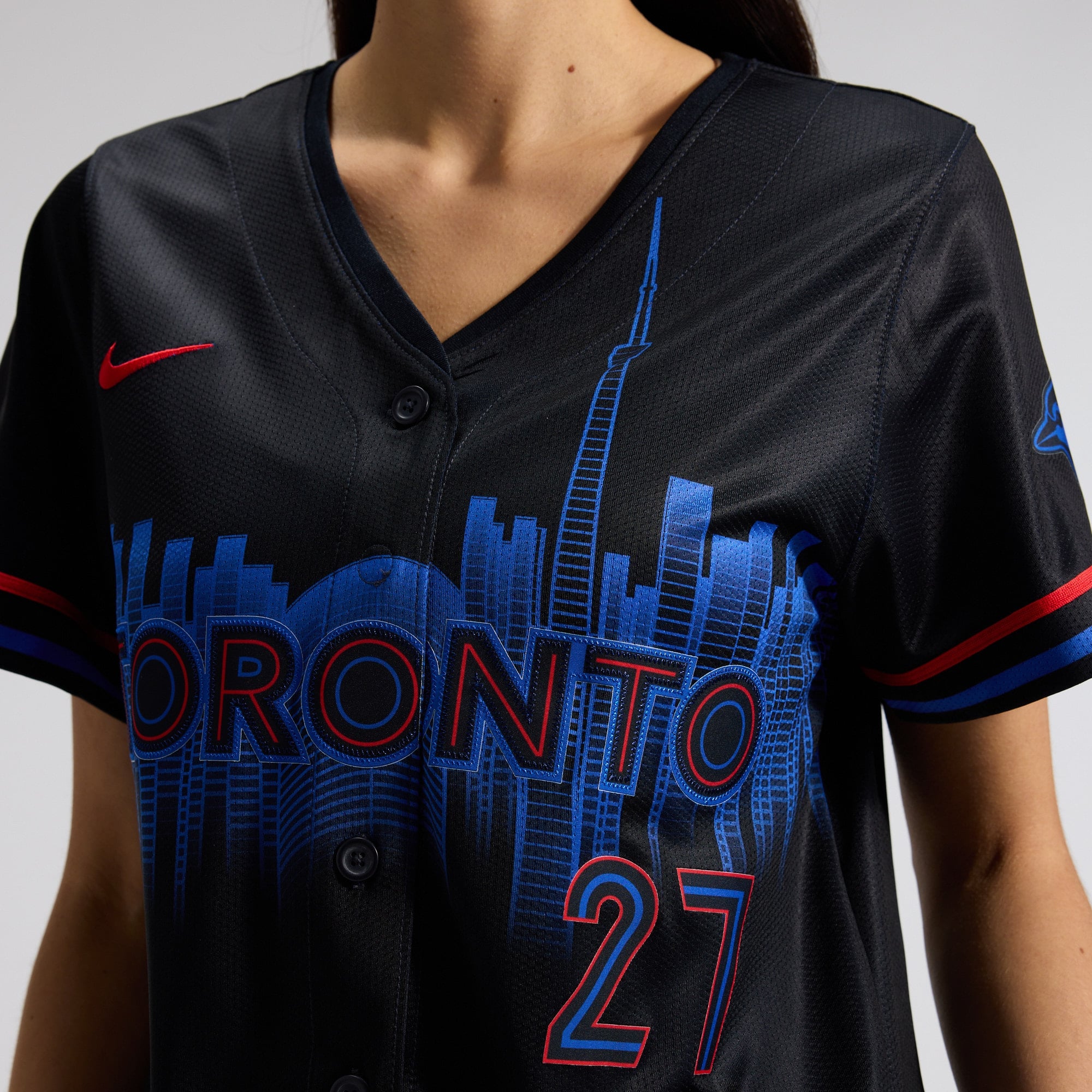 Women's Toronto Blue Jays Vladimir Guerrero Jr. Nike Navy 2024 City Connect Limited Player Jersey - 10