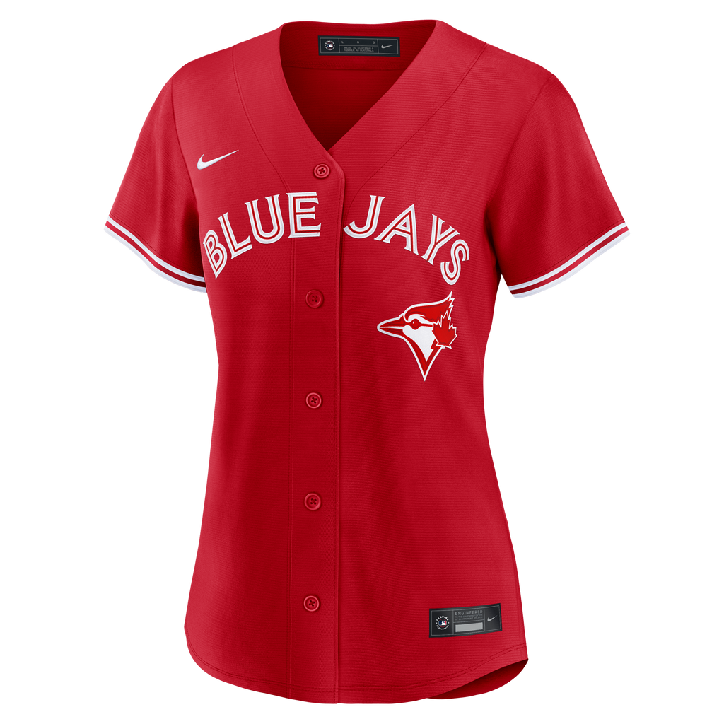 Women's Toronto Blue Jays Vladimir Guerrero Jr. Nike Red Canada Day Replica Jersey - 3