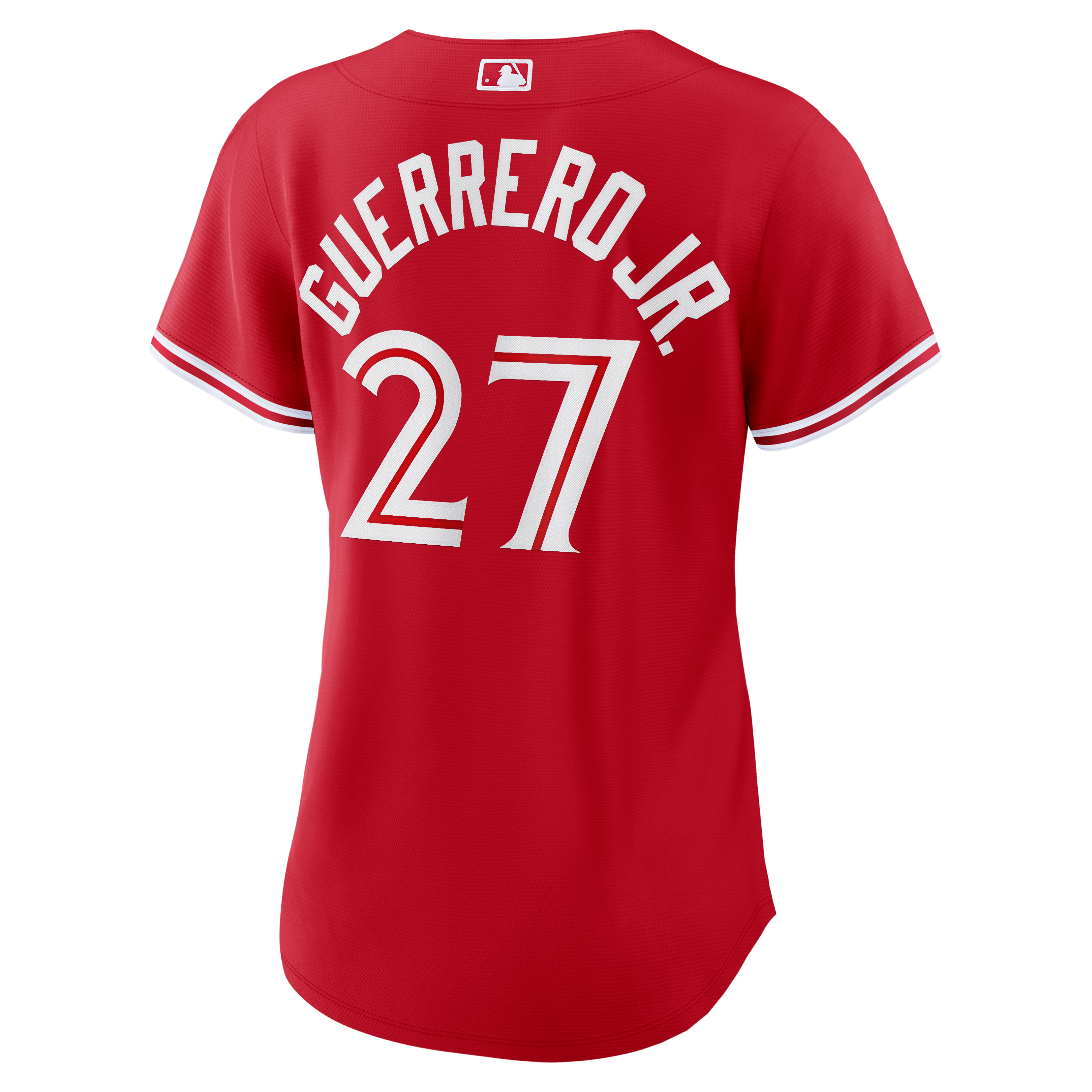 Women's Toronto Blue Jays Vladimir Guerrero Jr. Nike Red Canada Day Replica Jersey - 4