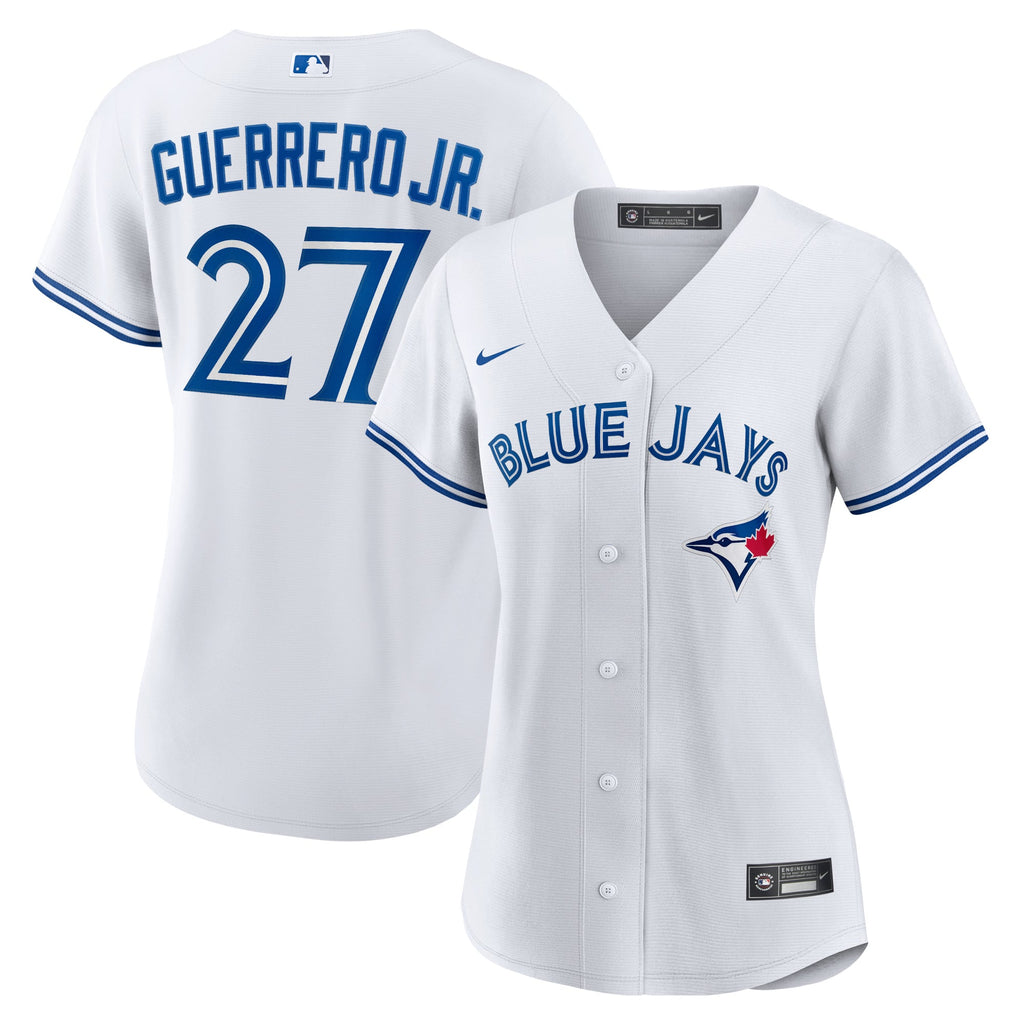 Women's Toronto Blue Jays Vladimir Guerrero Jr. Nike White Home Replica Player Jersey - 2