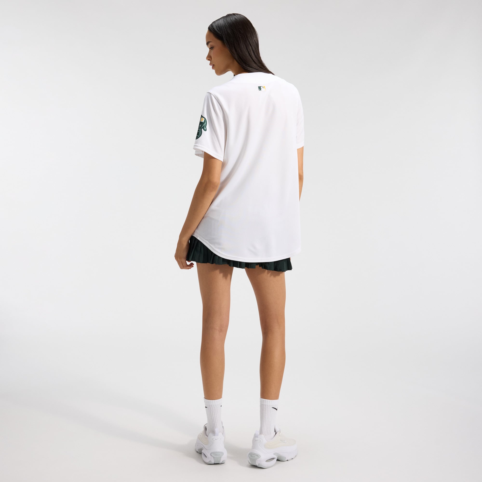Women's Athletics Nike White Home Limited Jersey - 5