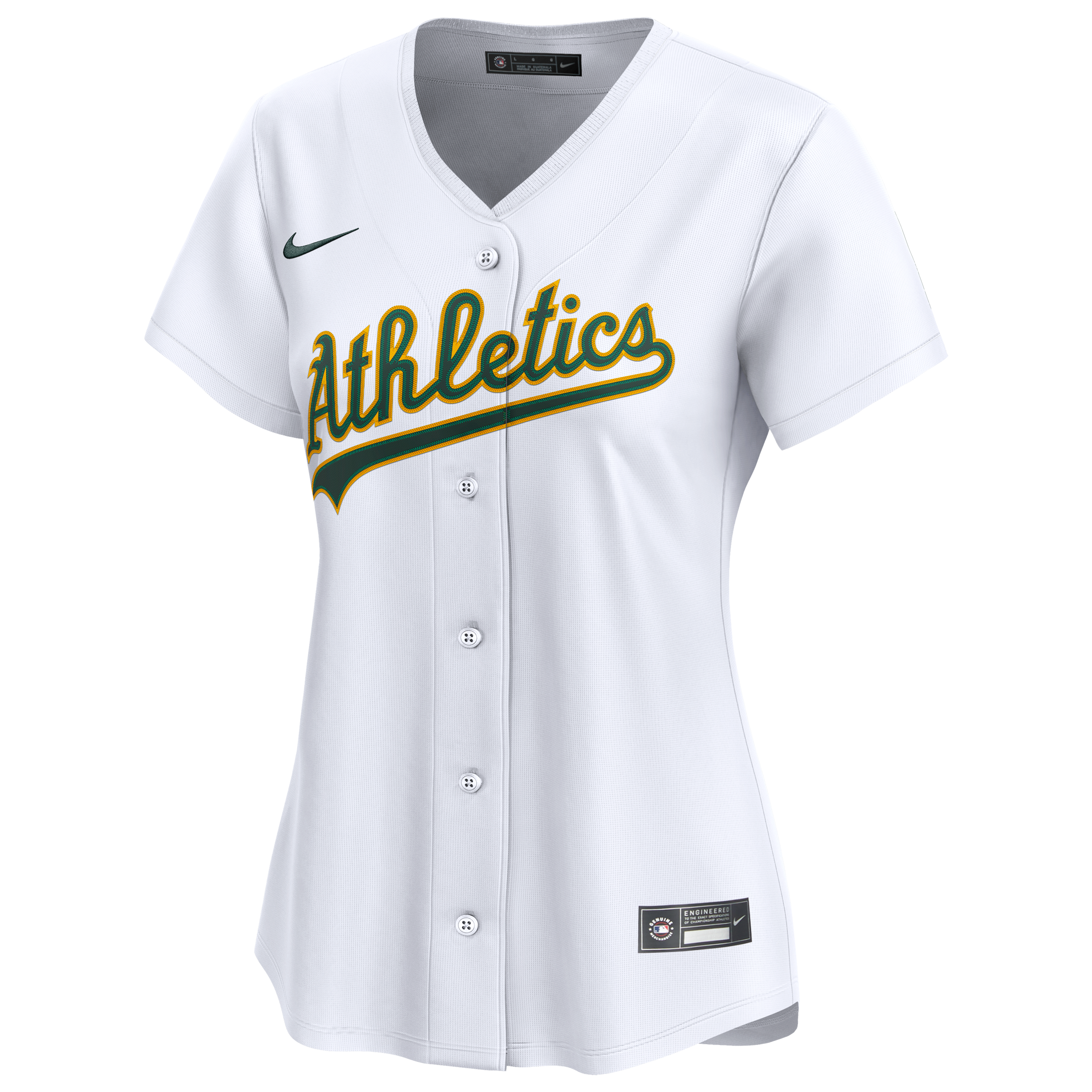 Women's Athletics Nike White Home Limited Jersey - 6