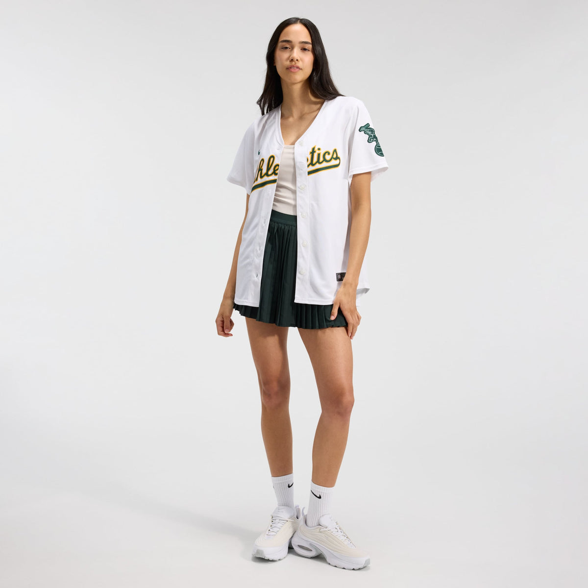 Women's Athletics Nike White Home Limited Jersey - 4