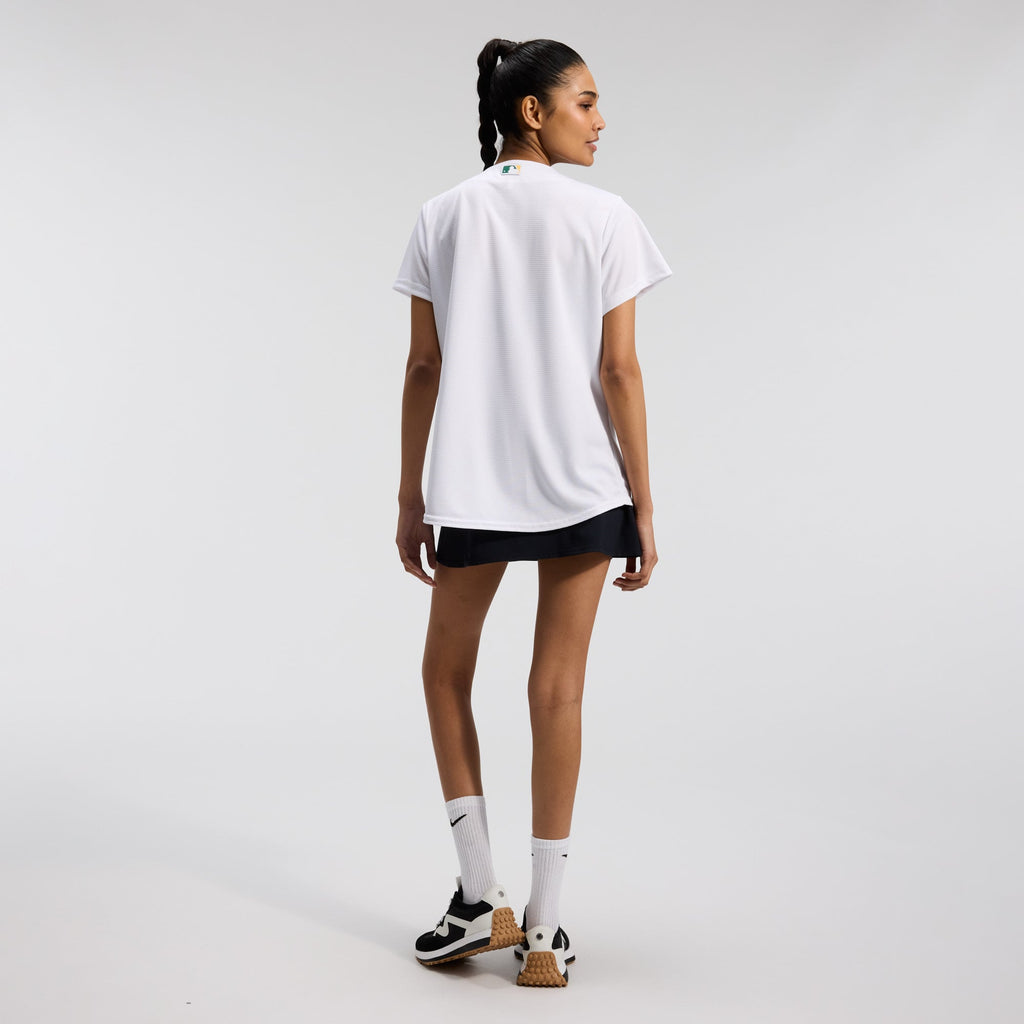 Women's Athletics Nike White Home Replica Team Jersey - 5