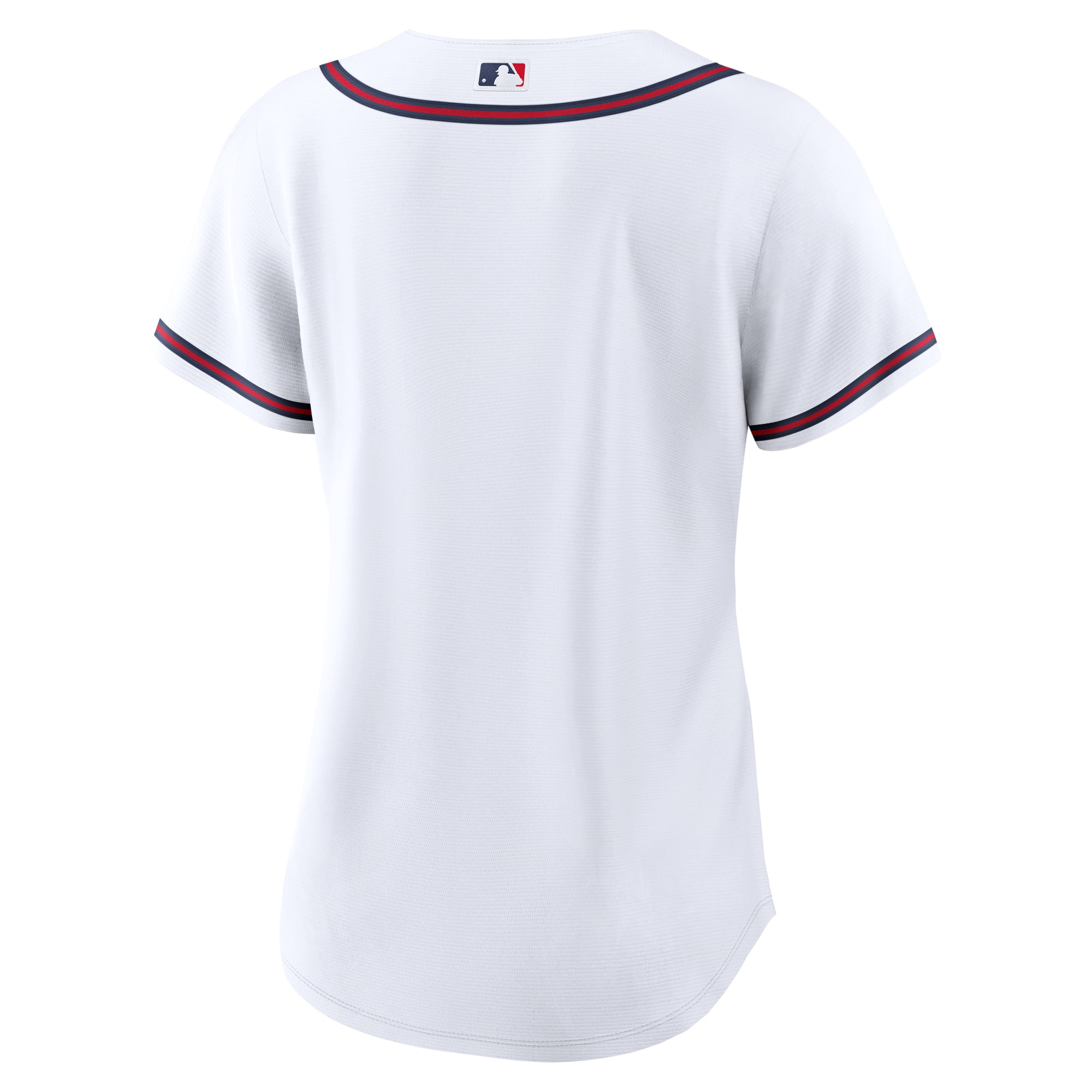 Women's Atlanta Braves Nike White Home Replica Jersey - 4