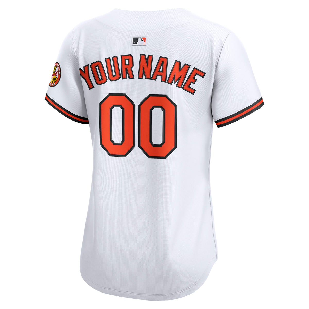 Women's Baltimore Orioles Nike White Home Limited Custom Jersey - 4