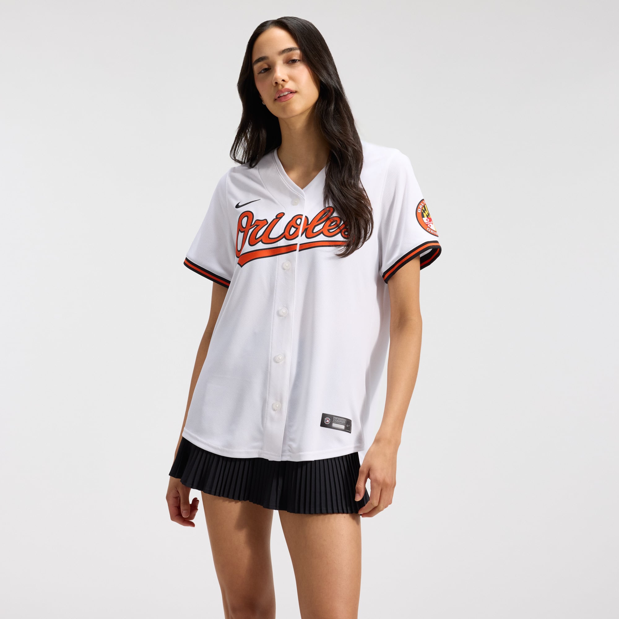 Women's Baltimore Orioles Nike White Home Limited Jersey - 2