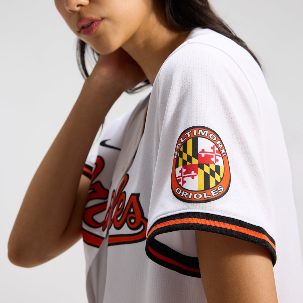 Women's Baltimore Orioles Nike White Home Limited Jersey - 9