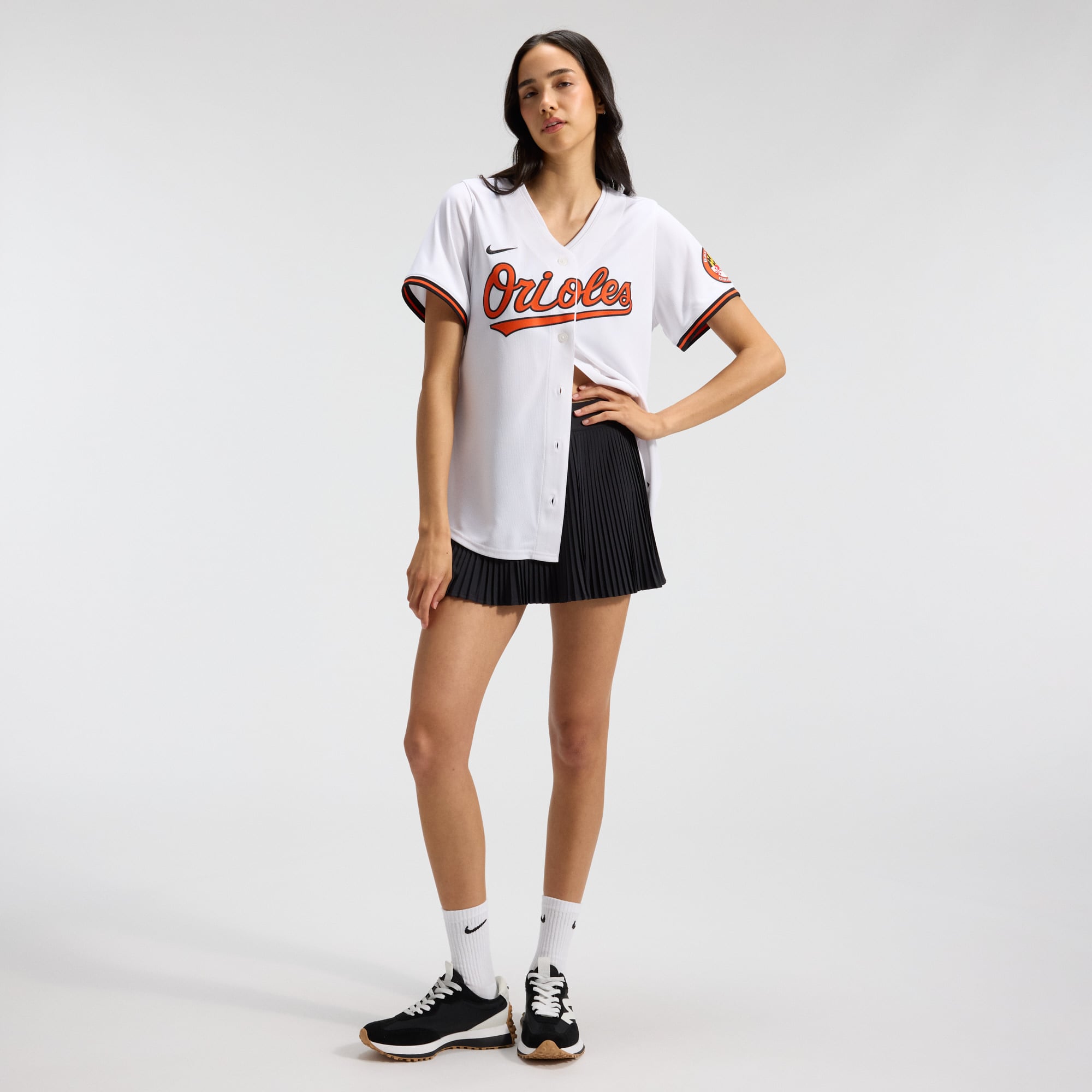 Women's Baltimore Orioles Nike White Home Limited Jersey - 4