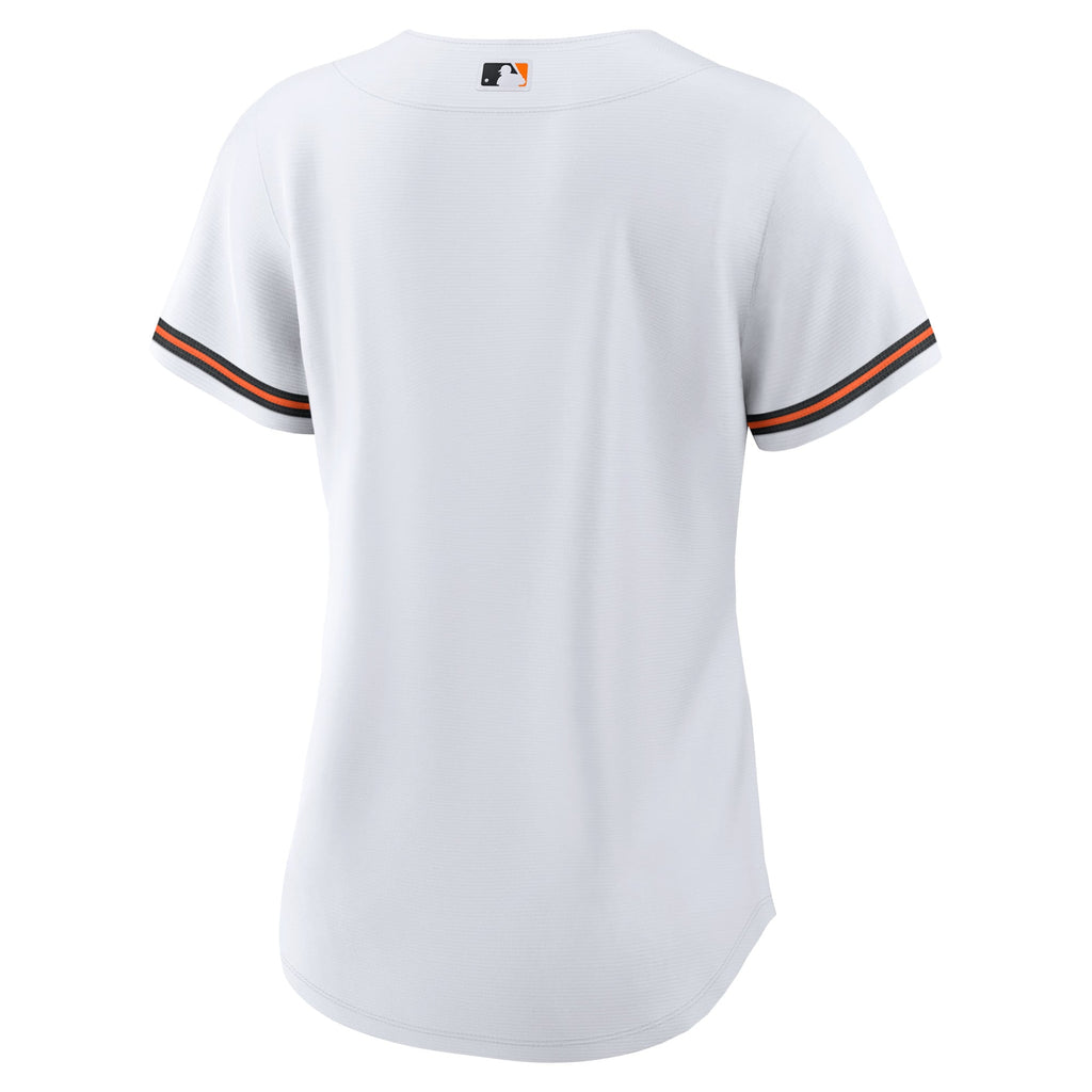Women's Baltimore Orioles Nike White Home Replica Team Jersey - 4