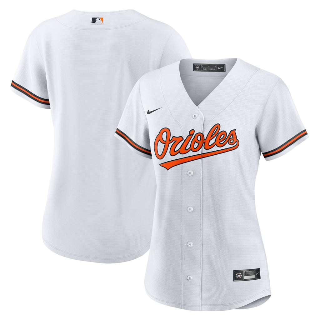 Women's Baltimore Orioles Nike White Home Replica Team Jersey
