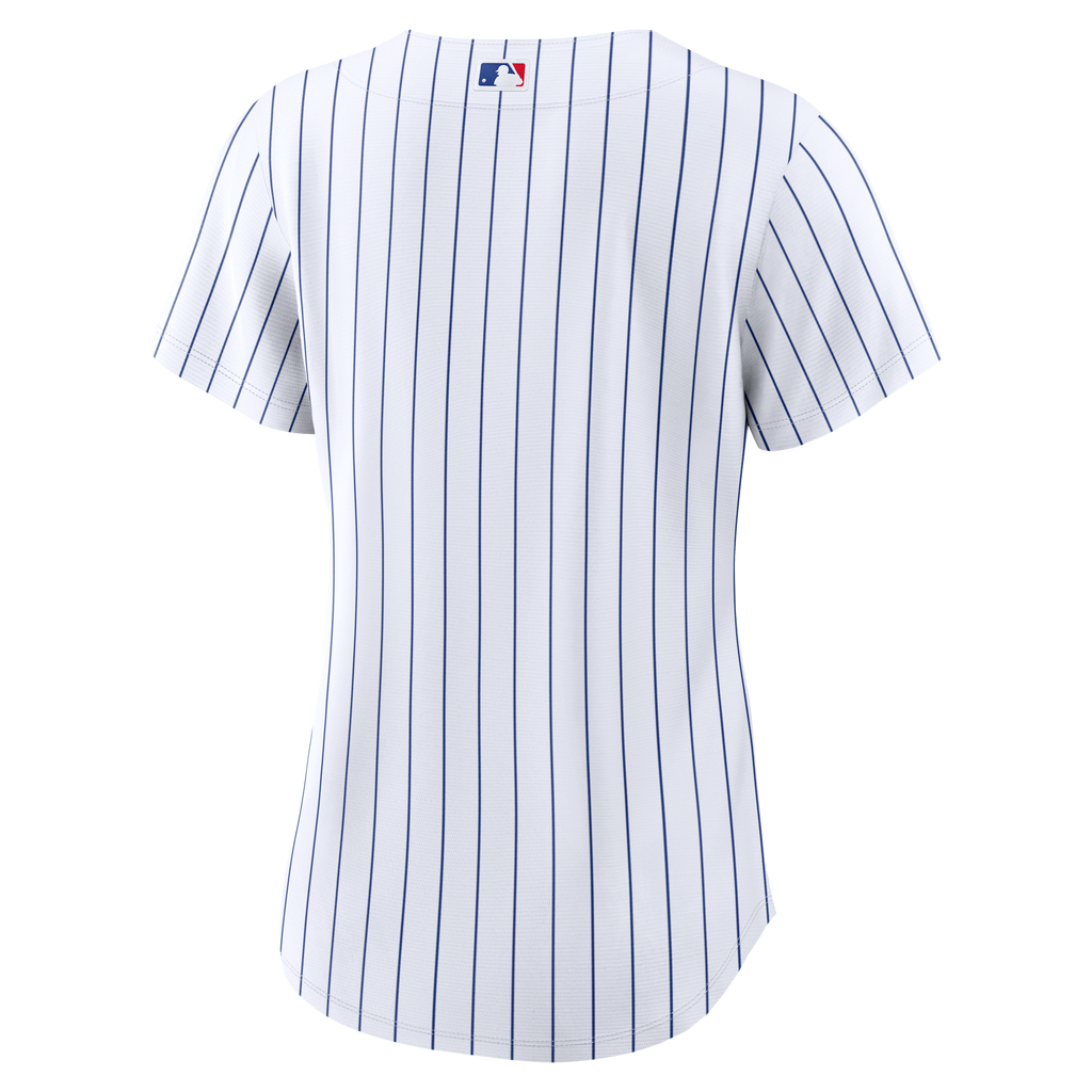 Women's Chicago Cubs Nike White Home Replica Jersey - 4