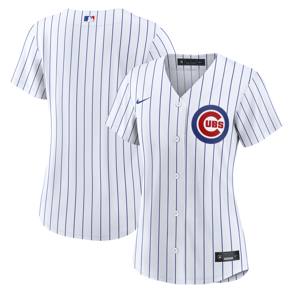 Women's Chicago Cubs Nike White Home Replica Jersey