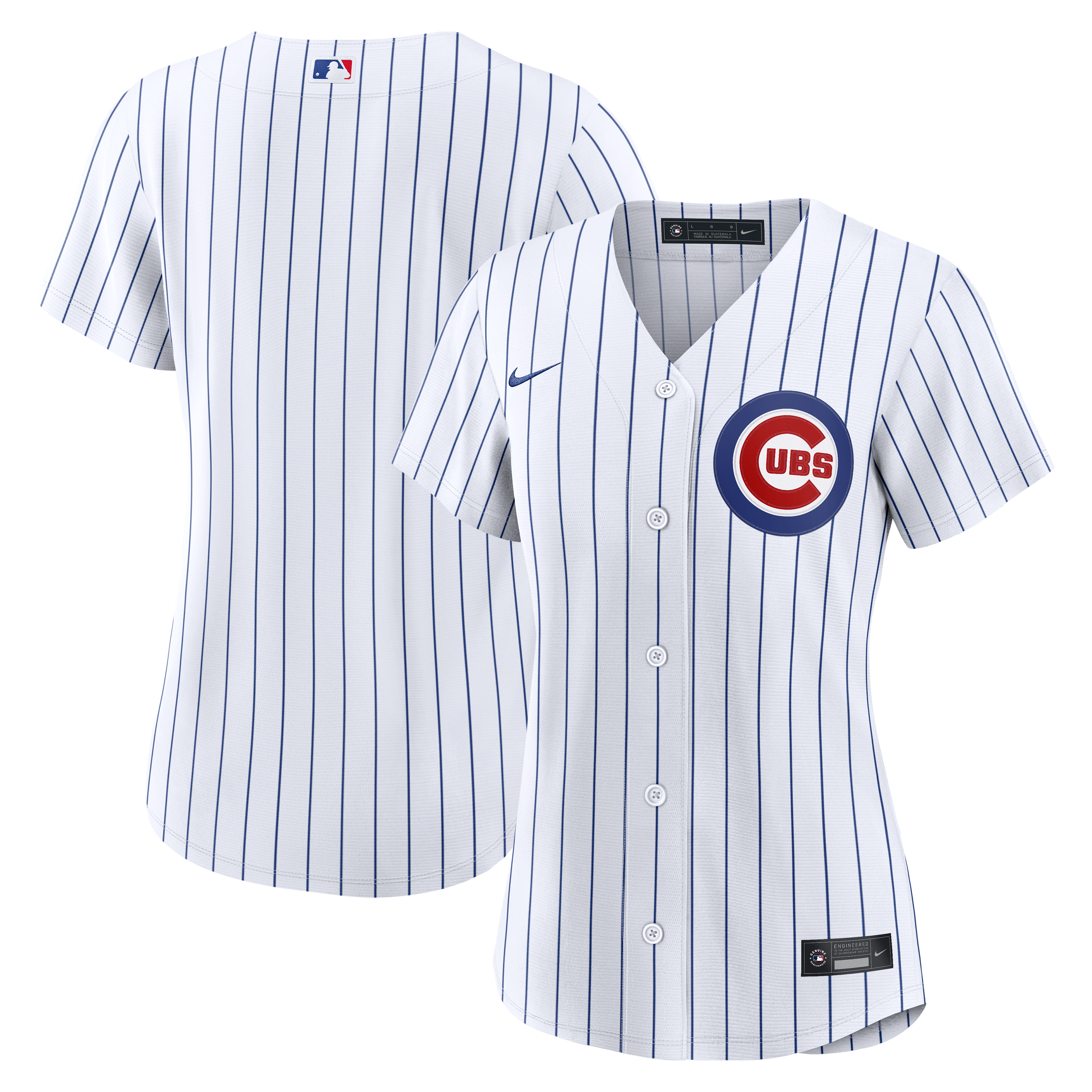Women's Chicago Cubs Nike White Home Replica Jersey