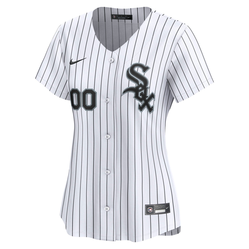 Women's Chicago White Sox Nike White Home Limited Custom Jersey - 3