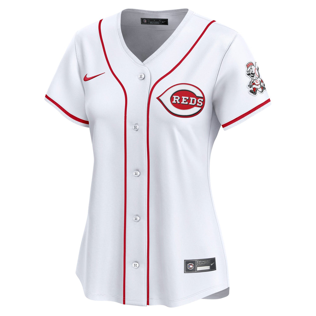 Women's Cincinnati Reds Nike White Home Limited Jersey - 6