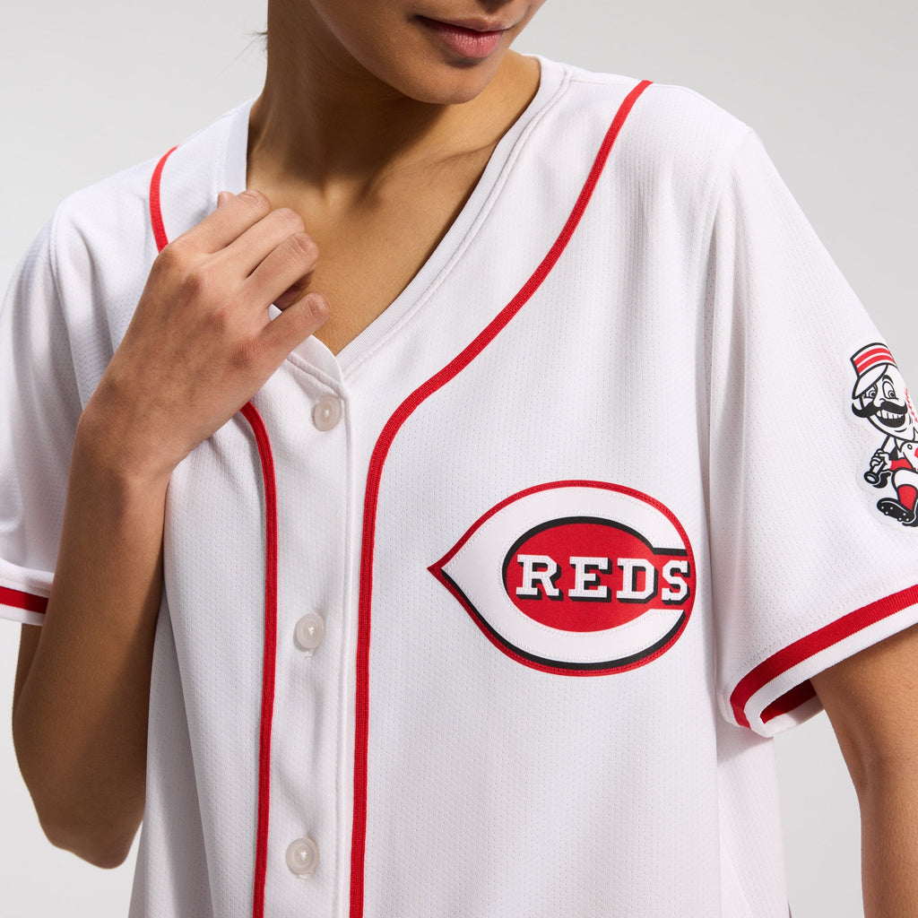 Women's Cincinnati Reds Nike White Home Limited Jersey - 9