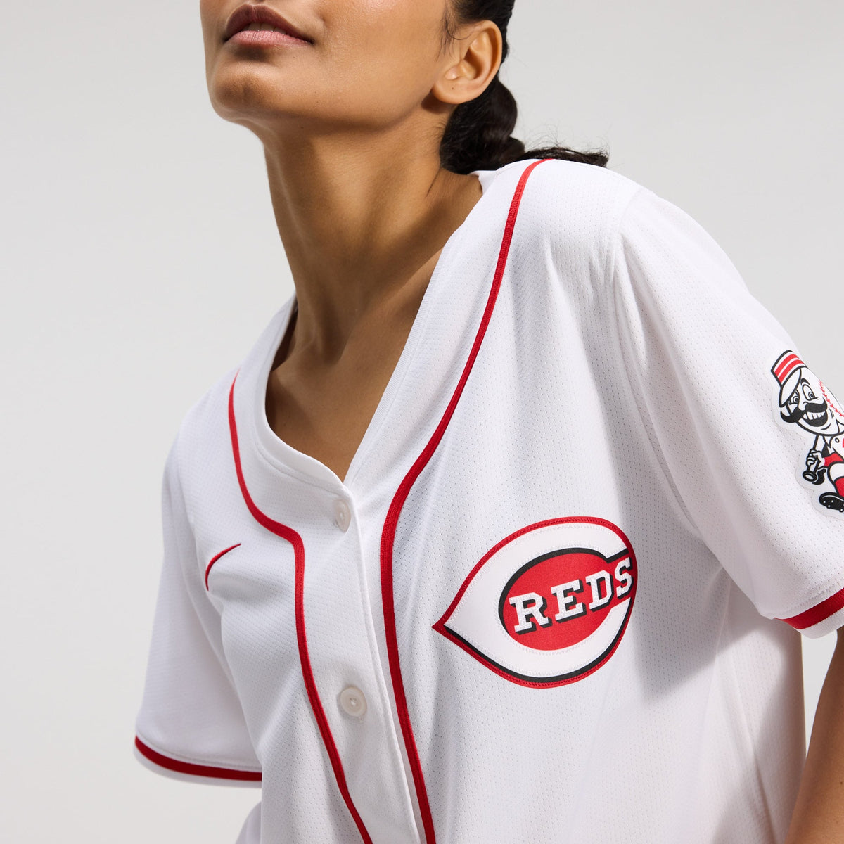 Women's Cincinnati Reds Nike White Home Limited Jersey - 10