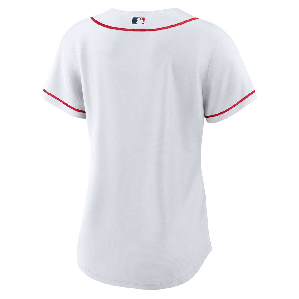 Women's Cincinnati Reds Nike White Home Replica Team Jersey - 4