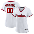 Women's Cleveland Guardians Nike White Home Custom Replica 2.0 Jersey
