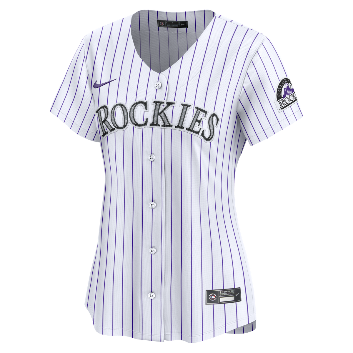 Women's Colorado Rockies Nike White Home Limited Jersey - 6