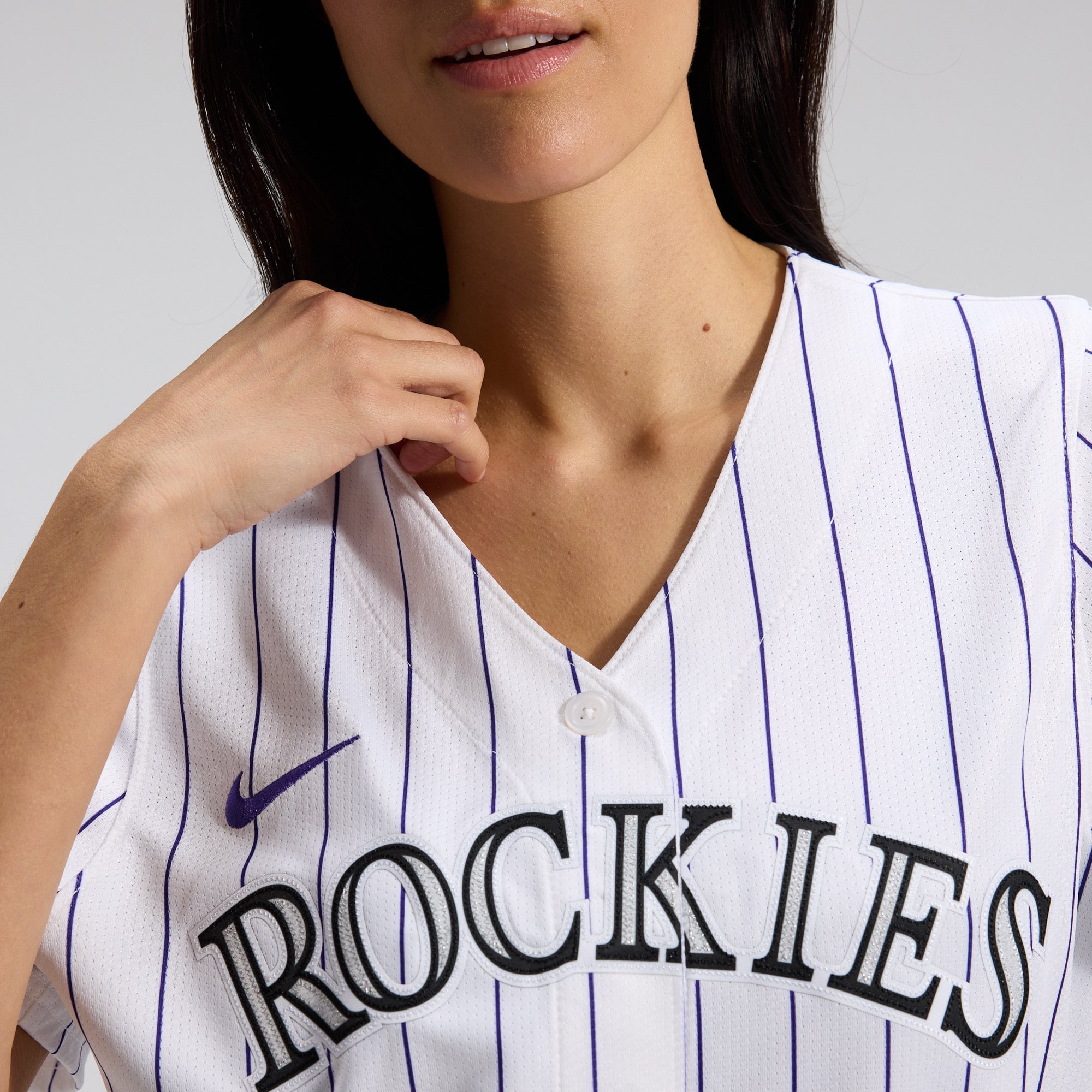 Women's Colorado Rockies Nike White Home Limited Jersey - 9