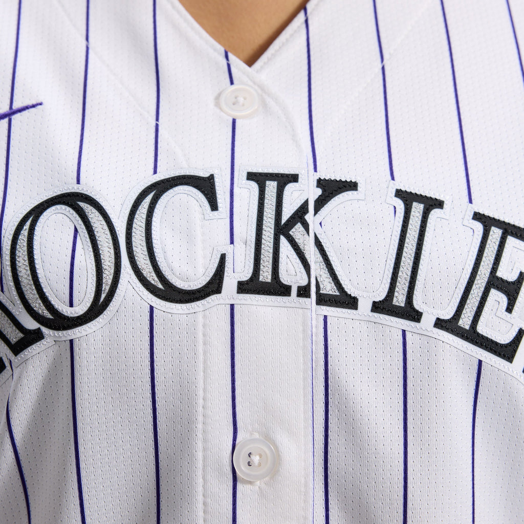 Women's Colorado Rockies Nike White Home Limited Jersey - 11
