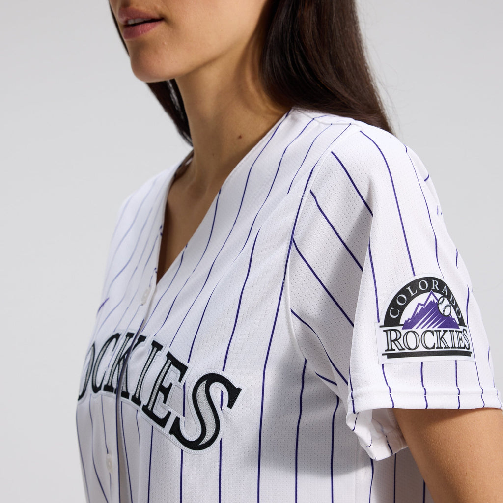 Women's Colorado Rockies Nike White Home Limited Jersey - 8