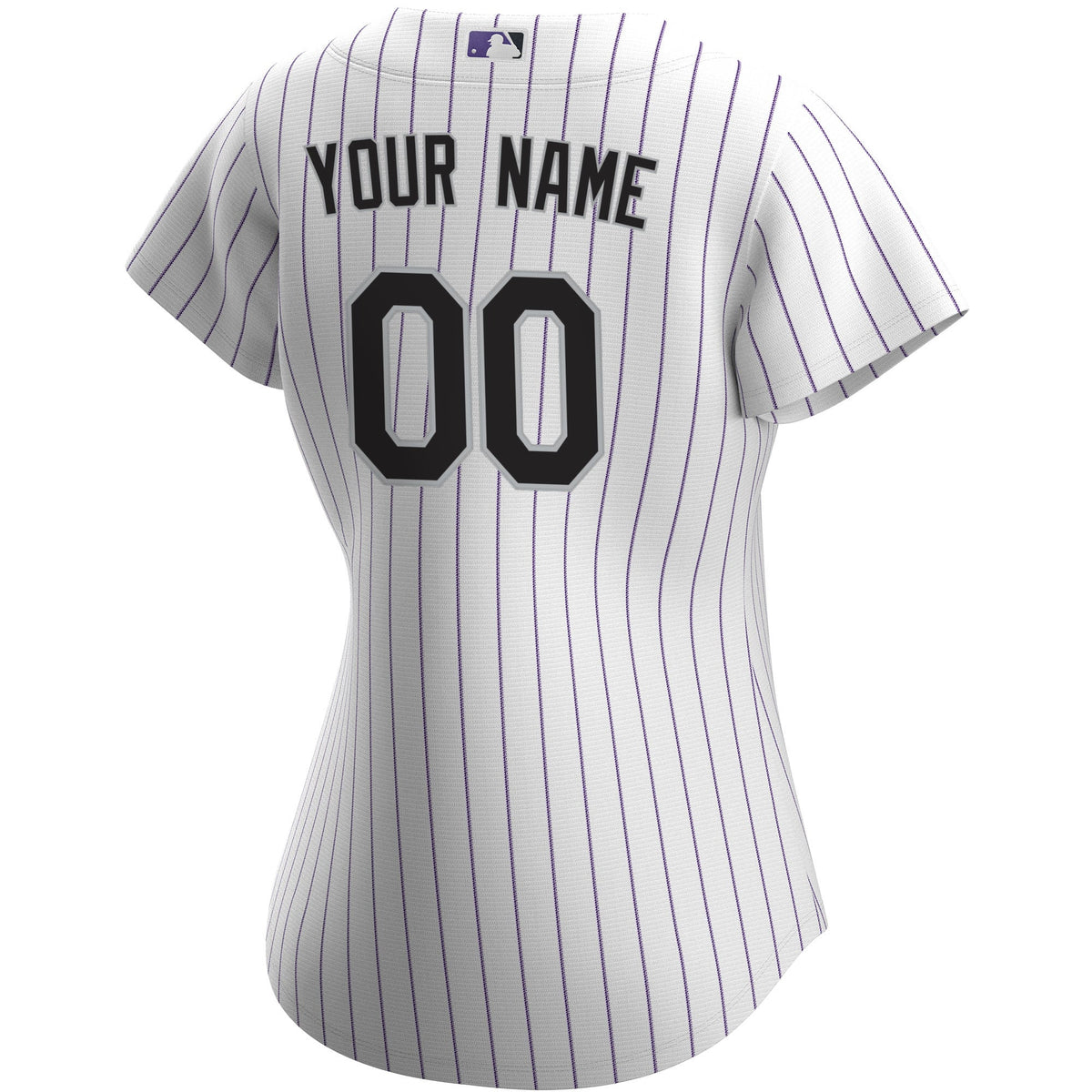 Women's Colorado Rockies Nike White Home Replica Custom Jersey - 4
