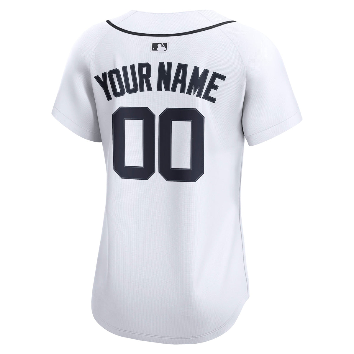Women's Detroit Tigers Nike White Home Limited Custom Jersey - 4