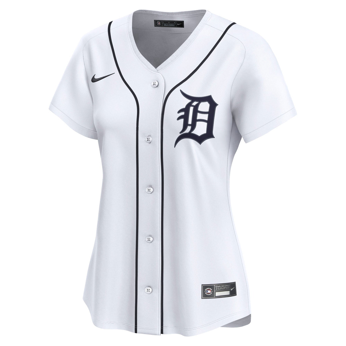 Women's Detroit Tigers Nike White Home Limited Jersey - 6