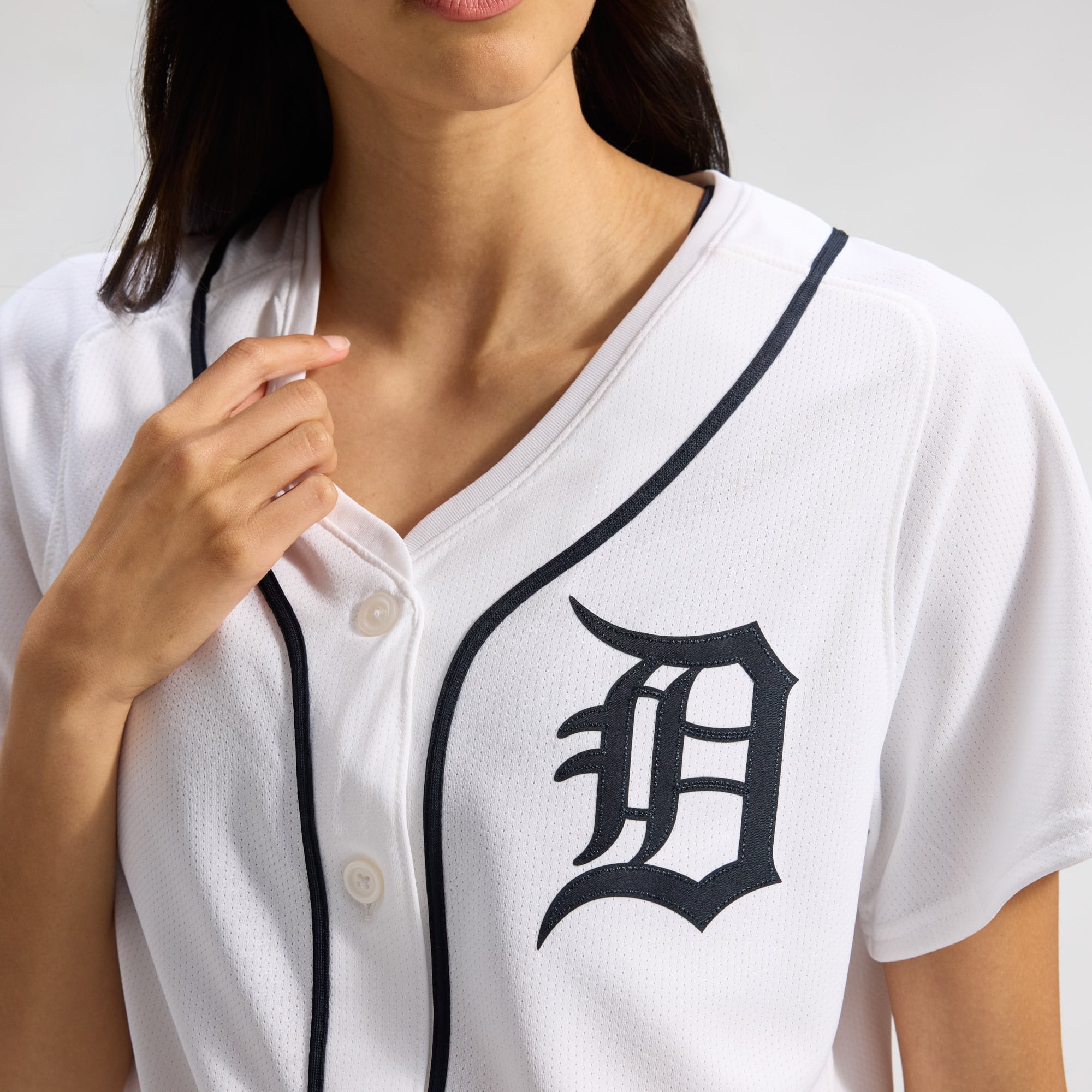 Women's Detroit Tigers Nike White Home Limited Jersey - 9