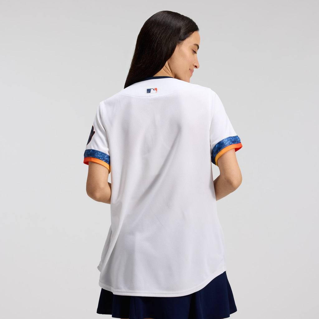 Women's Houston Astros Nike White 2025 City Connect Limited Jersey - 3