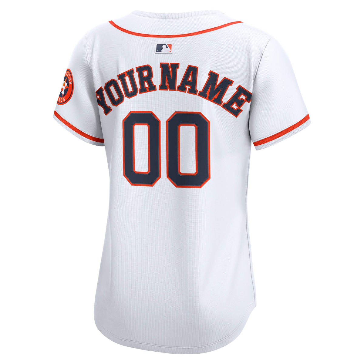 Women's Houston Astros Nike White Home Limited Custom Jersey - 4