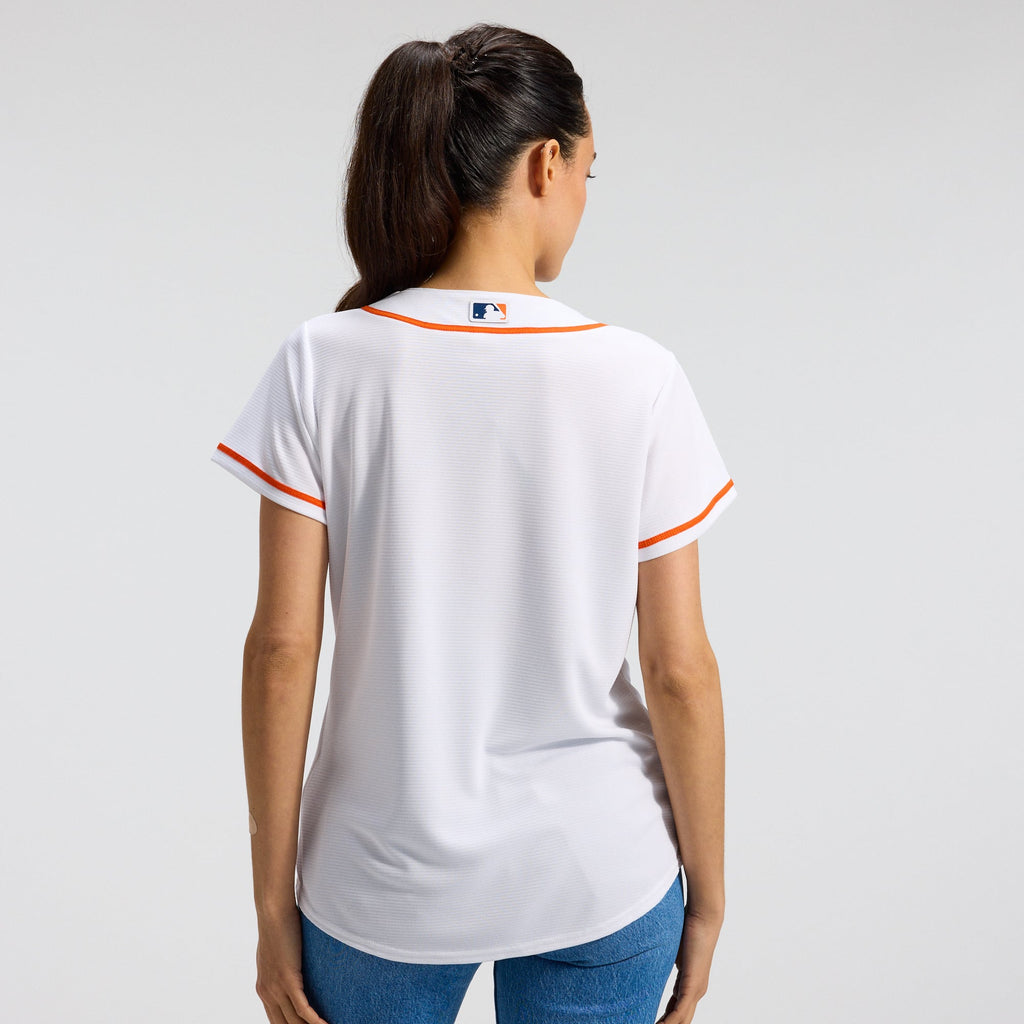 Women's Houston Astros Nike White Home Replica Team Jersey - 3